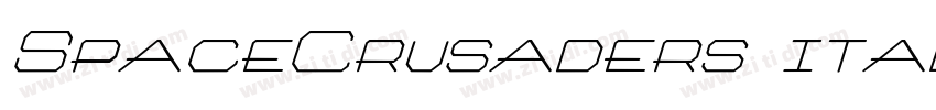 SpaceCrusaders itali字体转换